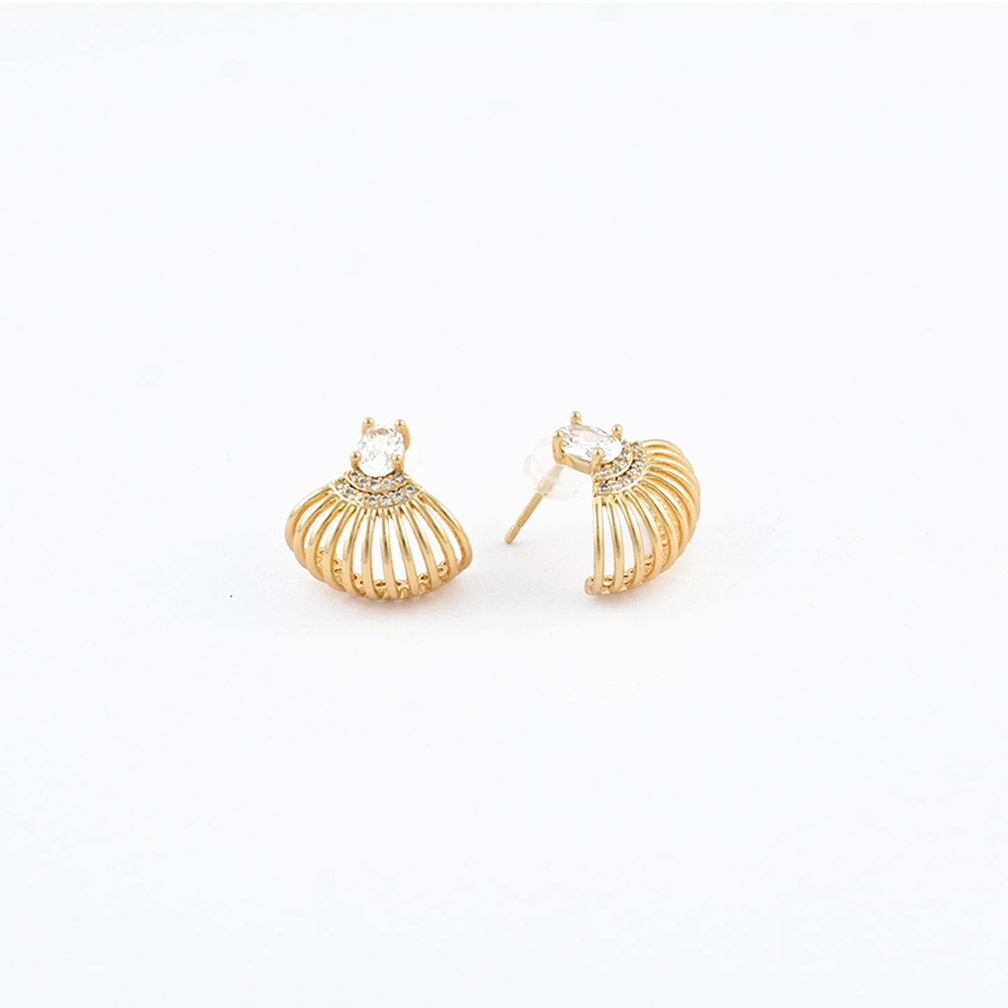 Swayvine Loops Stud Earrings