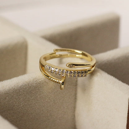 Adjustable Nail Wrap Ring