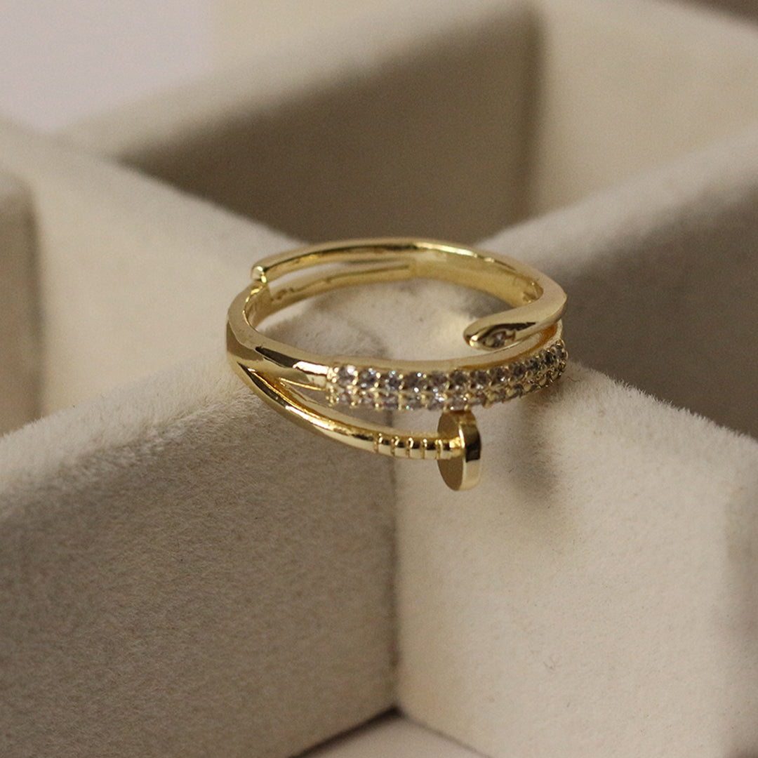 Adjustable Nail Wrap Ring