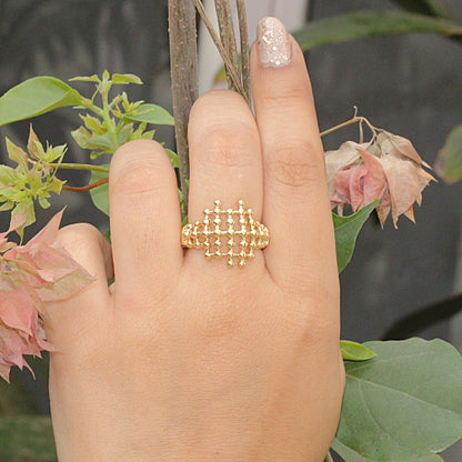 Honeyglow Adjustable Ring