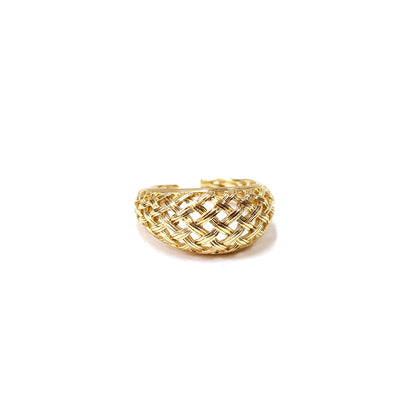 Bubble Gold Band Ring