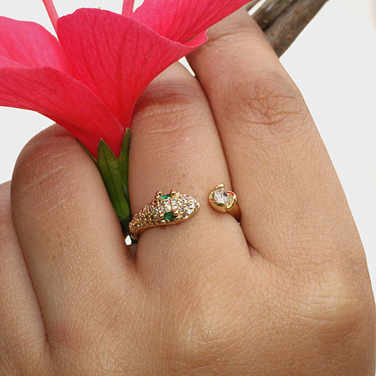 Emerald Wrap Ring