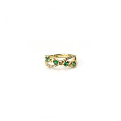 Lustrous Love Band Ring
