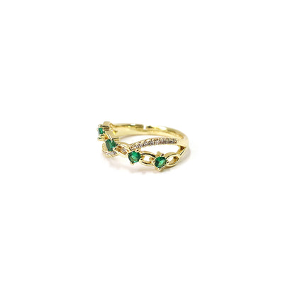 Lustrous Love Band Ring