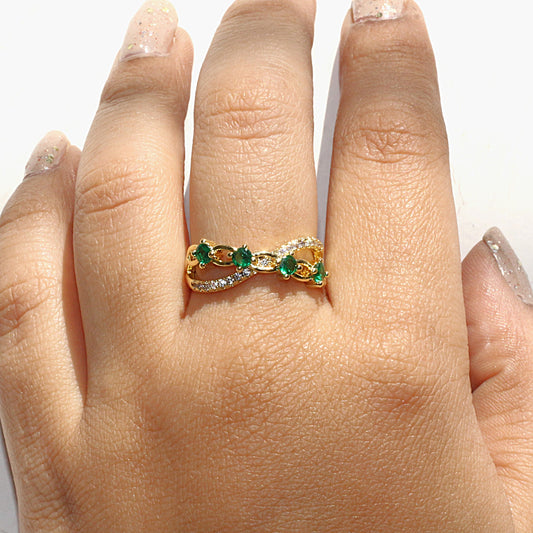 Lustrous Love Band Ring
