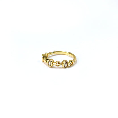 Golden Daze Gem Ring