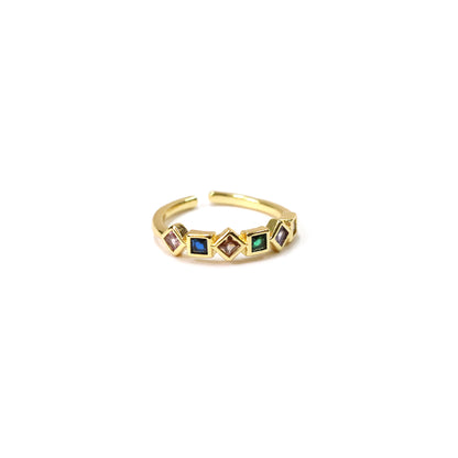 Gilded Prism Ring