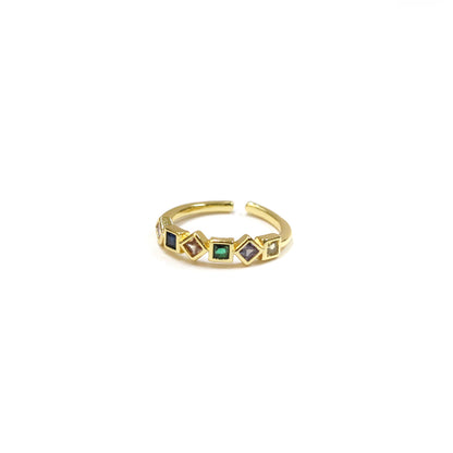 Gilded Prism Ring