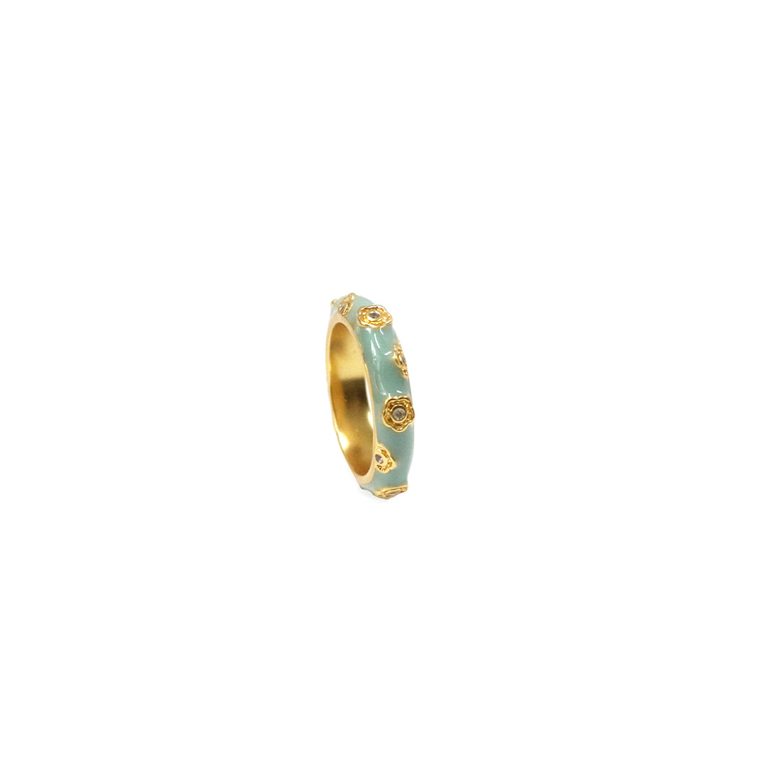 Floral Dreams Enamel Band
