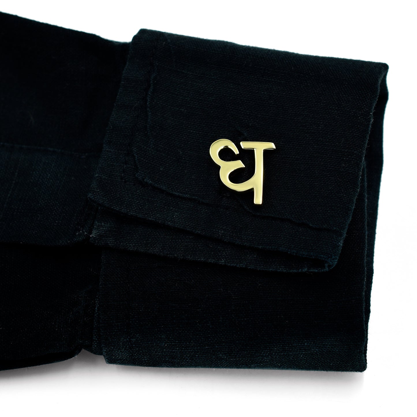 ध Initial Cufflinks