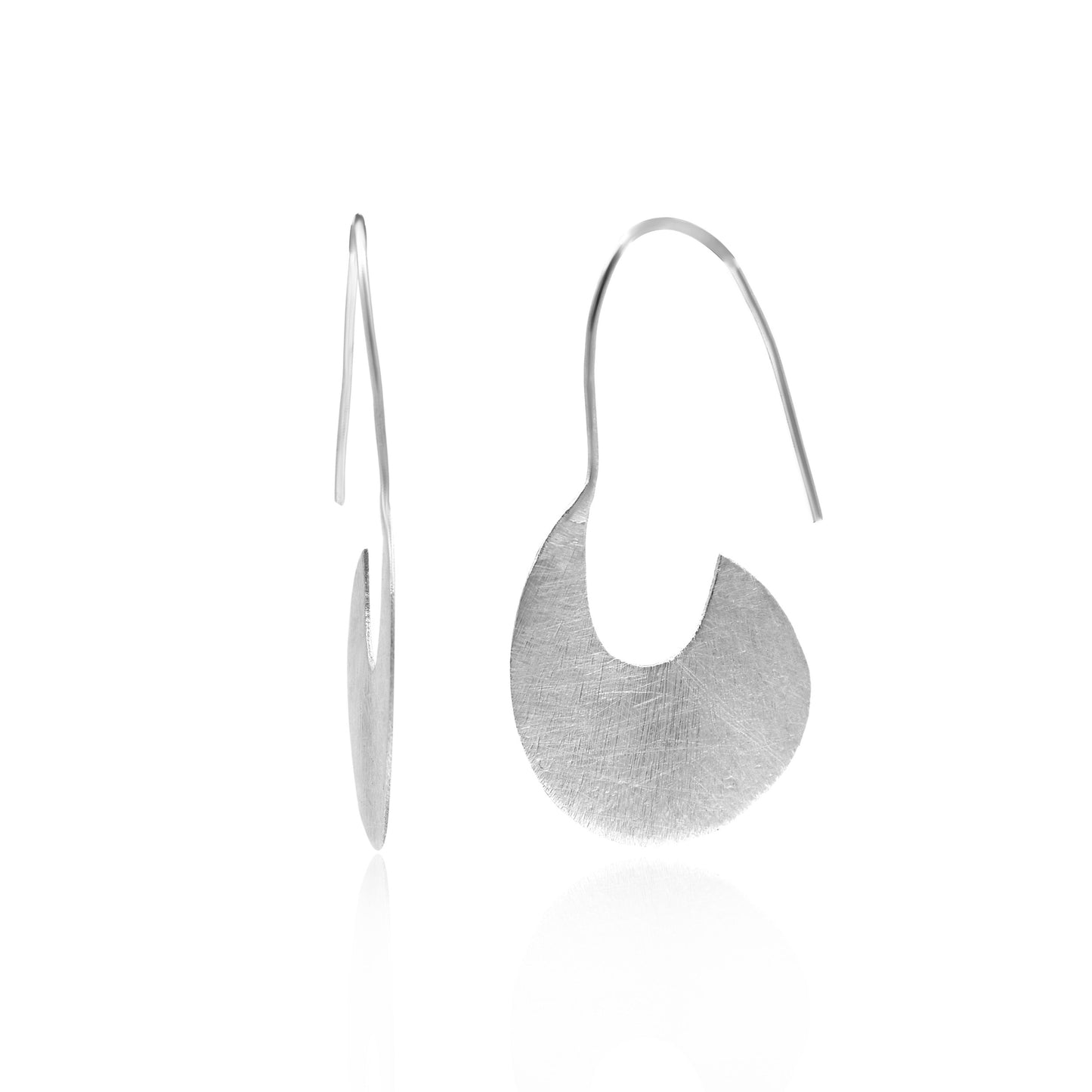 Forget Me Not Hoop Earrings