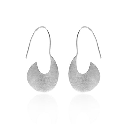 Forget Me Not Hoop Earrings