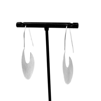 Forget Me Not Hoop Earrings