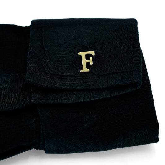 Letter F Initial Cufflinks