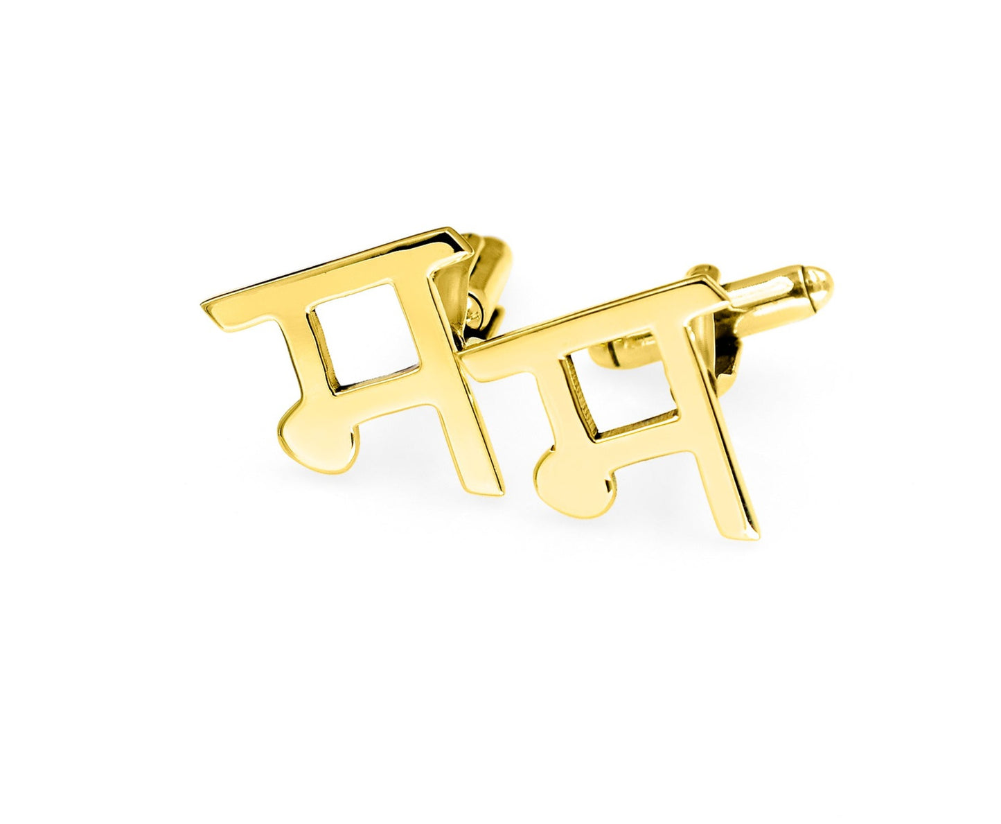 म Initial Cufflinks