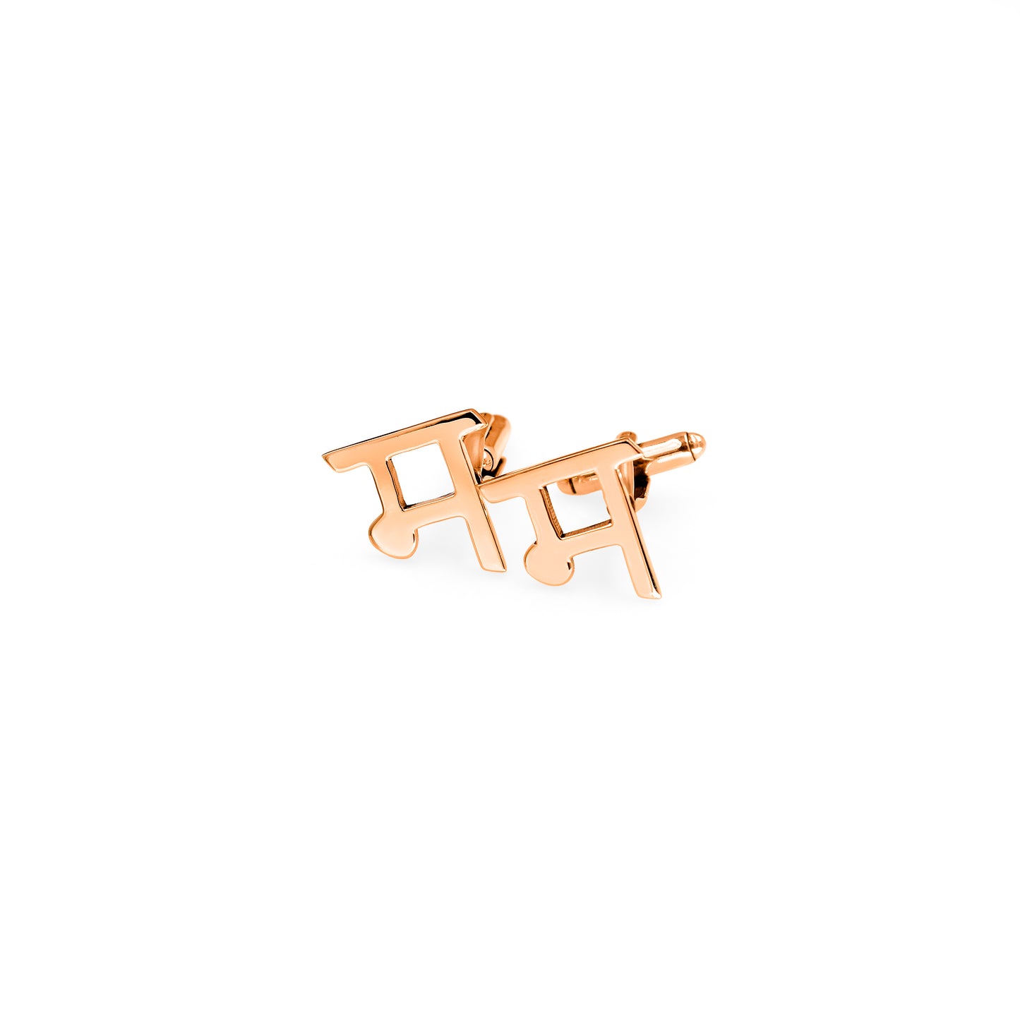 म Initial Cufflinks