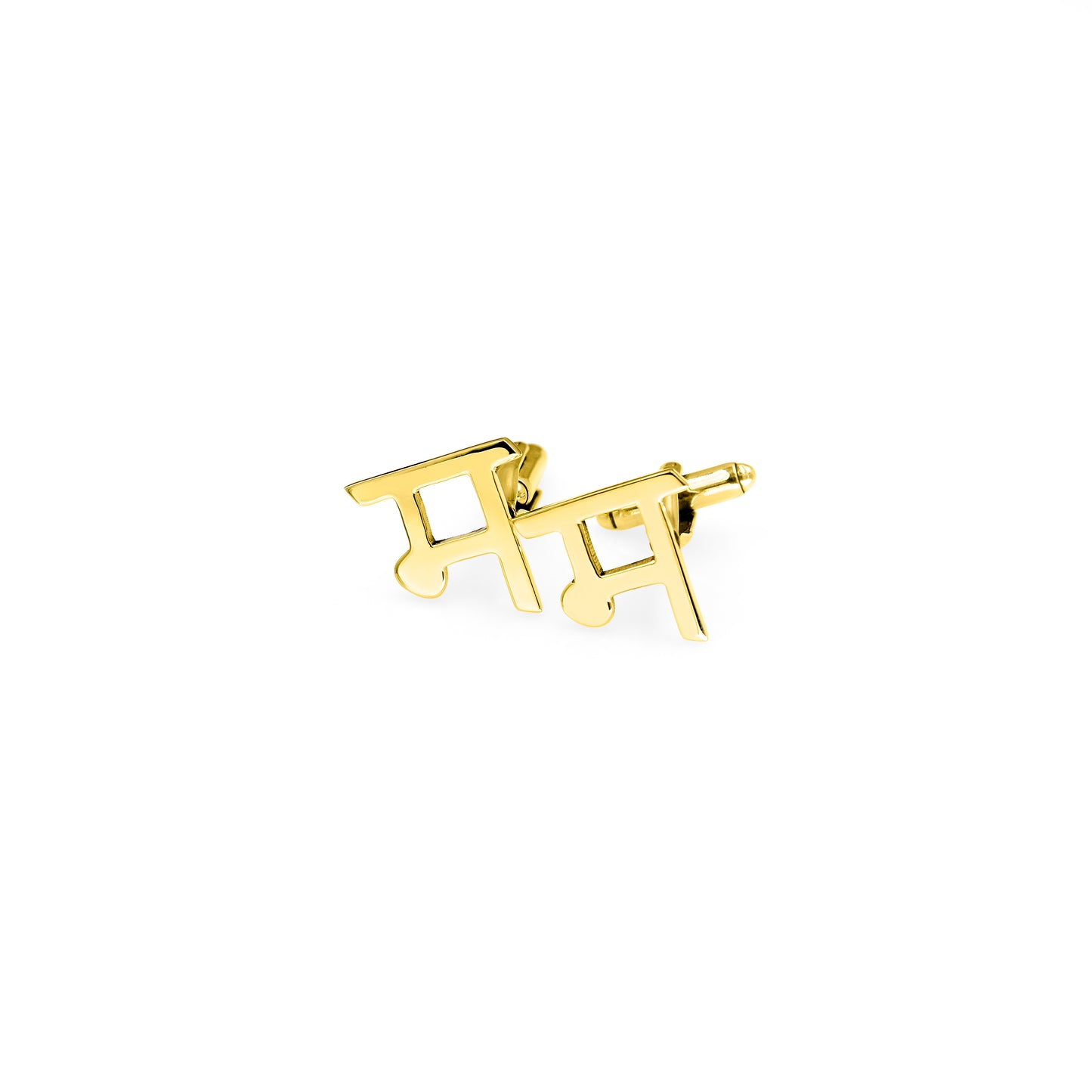 म Initial Cufflinks