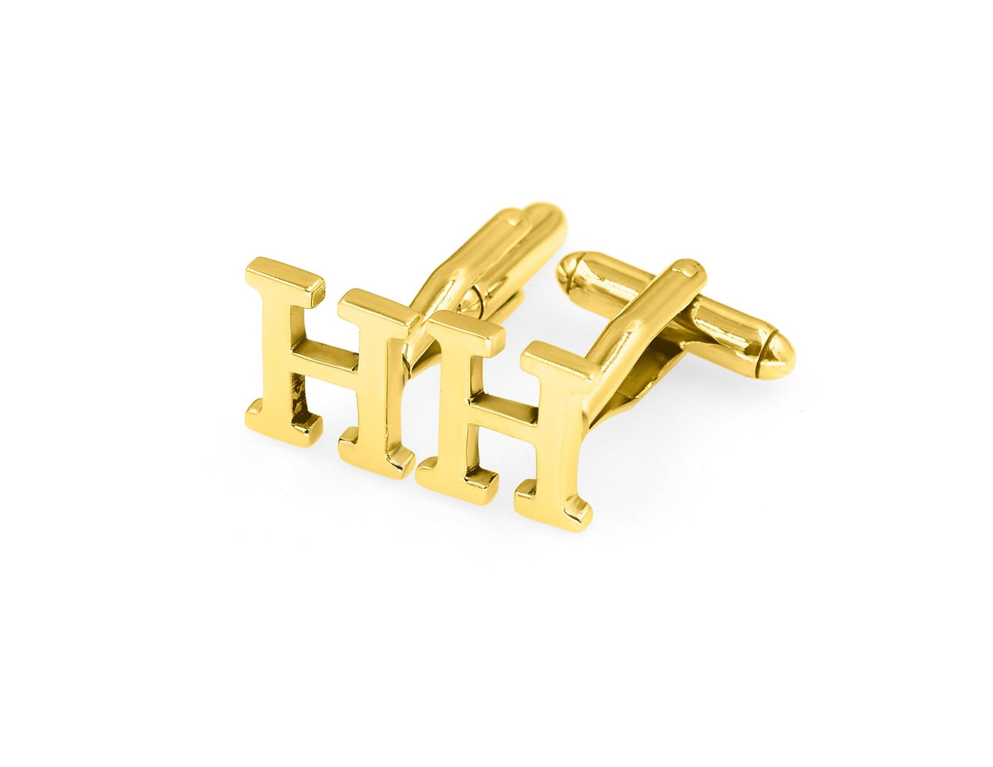 Letter H Initial Cufflinks