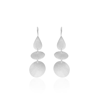 Geometrical Thread Hook Earrings