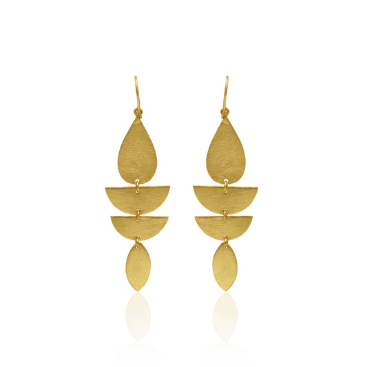 Power Drops Hook Earrings