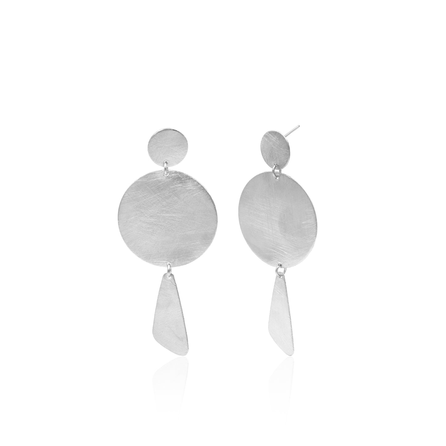 Drop From Cloud Stud Earrings