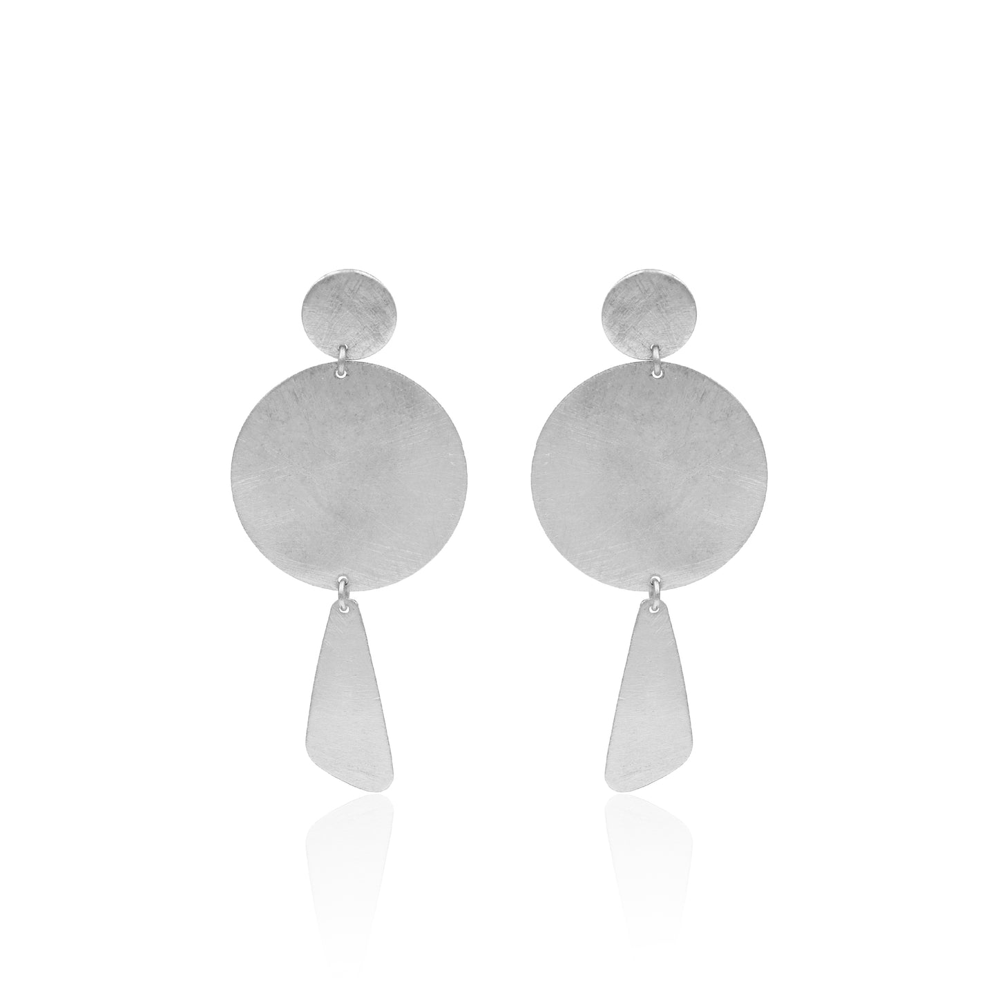 Drop From Cloud Stud Earrings