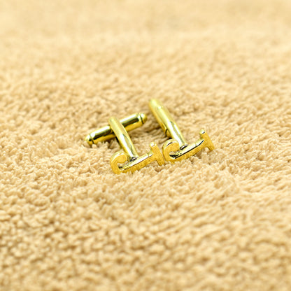 Letter J Initial Cufflinks