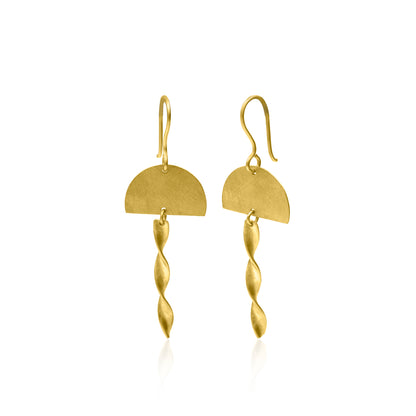 Twisting Tales Hook Earrings