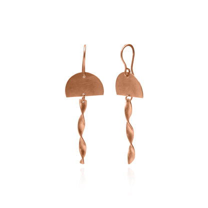 Twisting Tales Hook Earrings