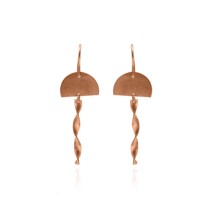 Twisting Tales Hook Earrings