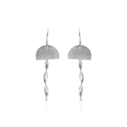 Twisting Tales Hook Earrings