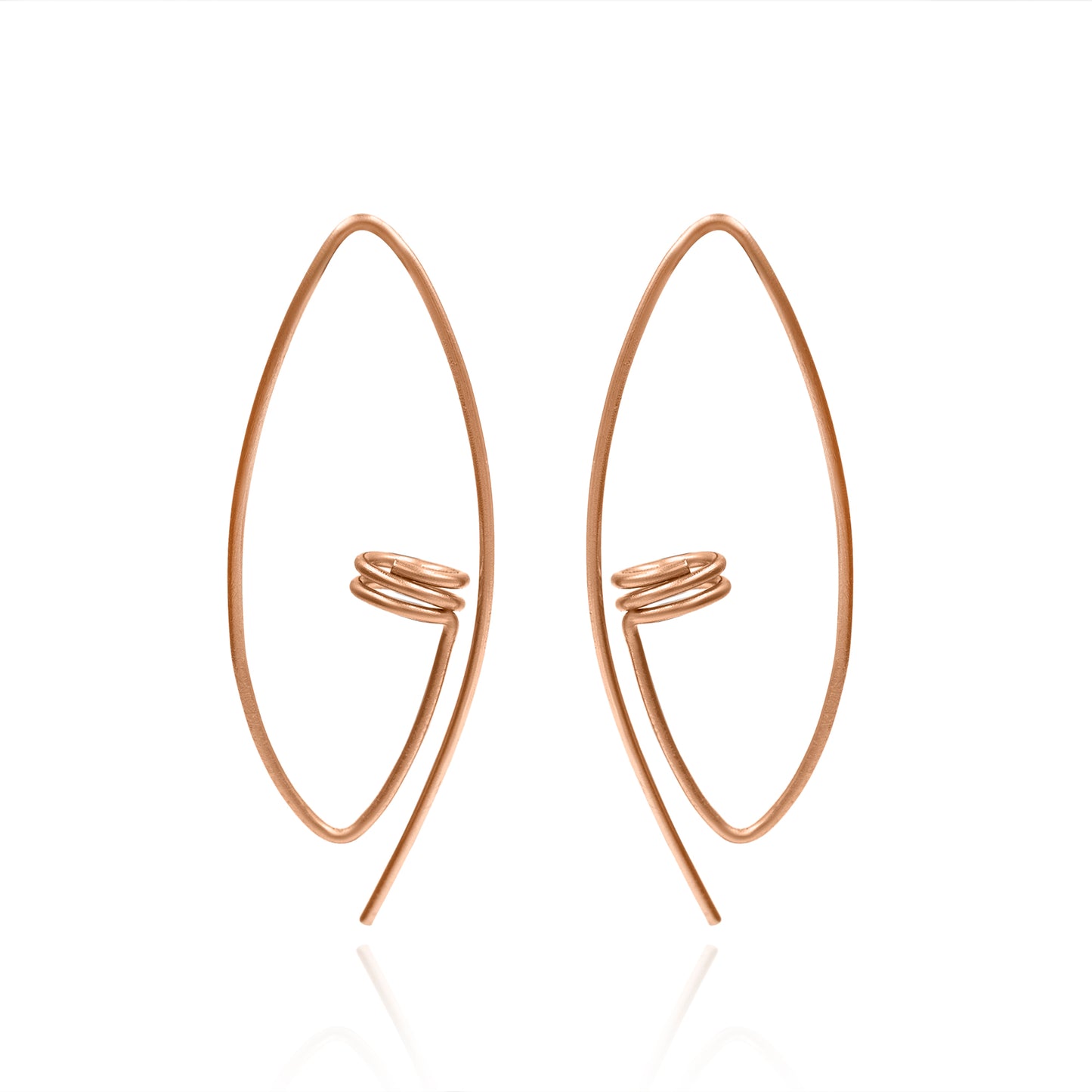 Thread Of Style Hoop Earrings