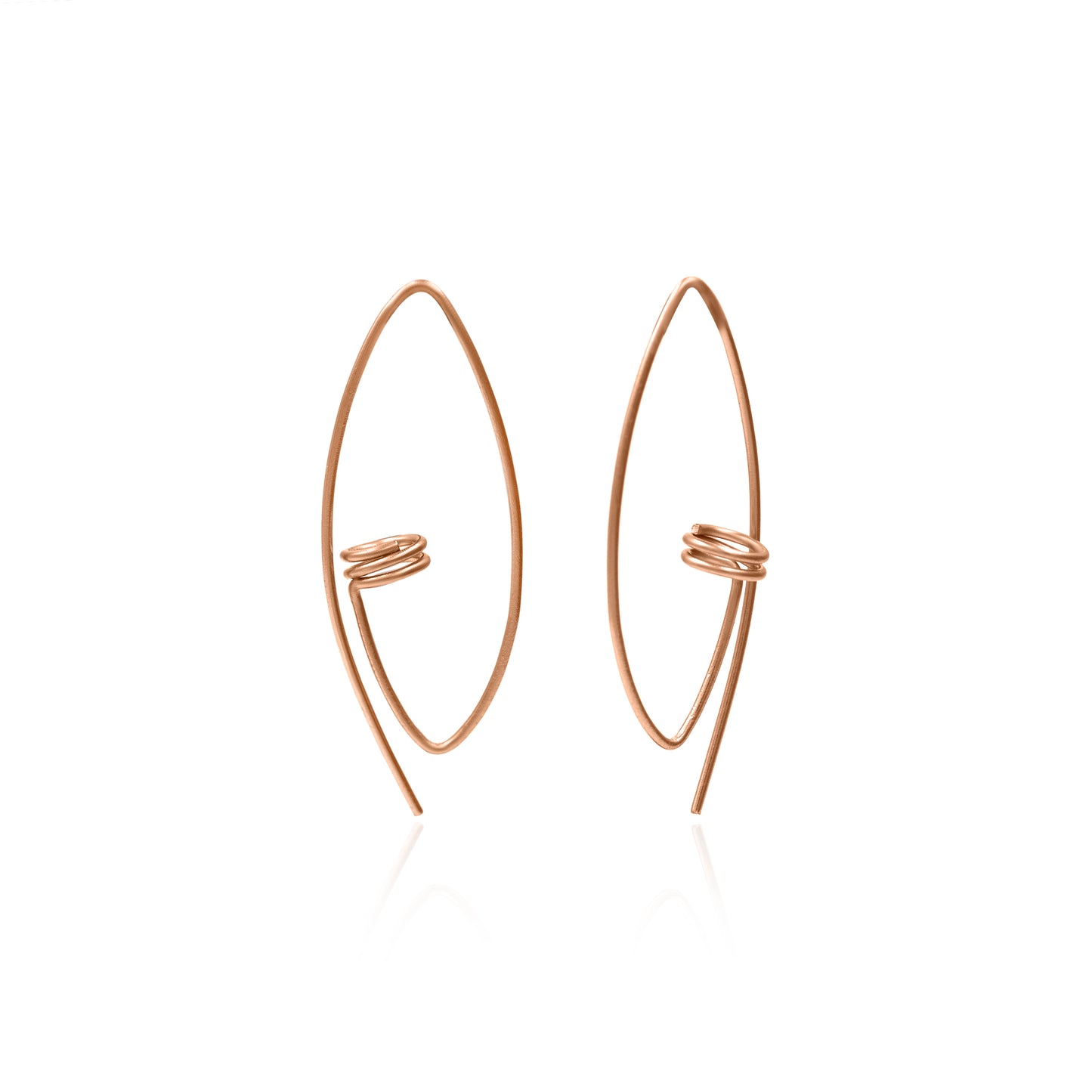 Thread Of Style Hoop Earrings