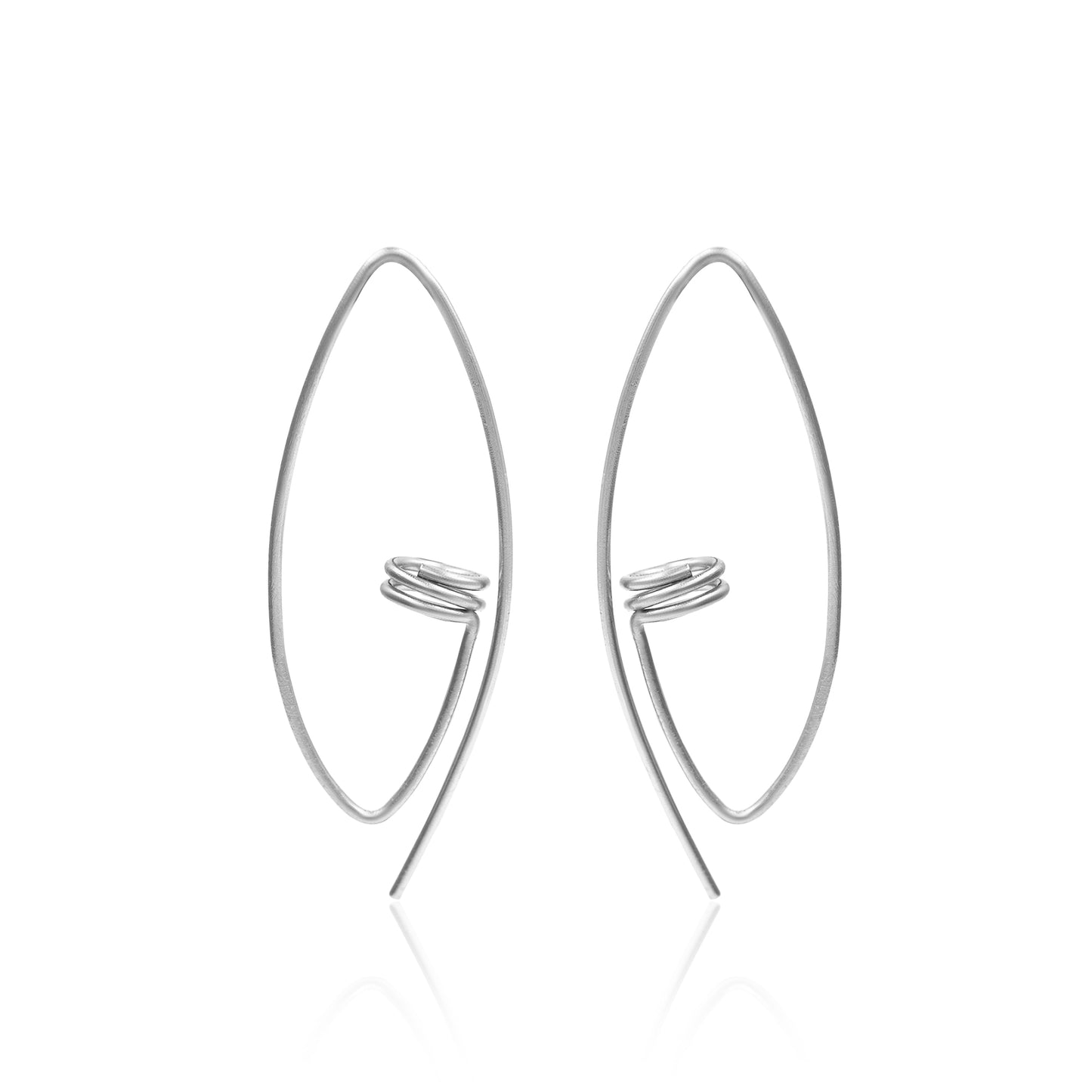 Thread Of Style Hoop Earrings