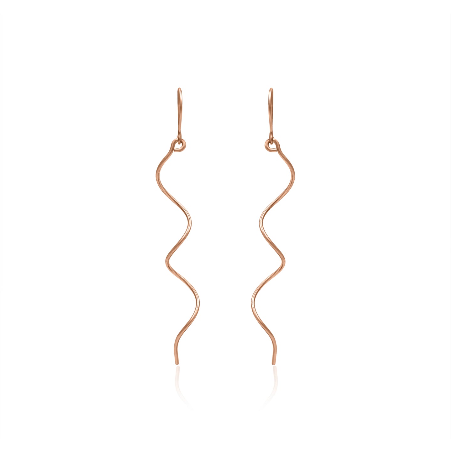 Crawling Snake Hook Earrings