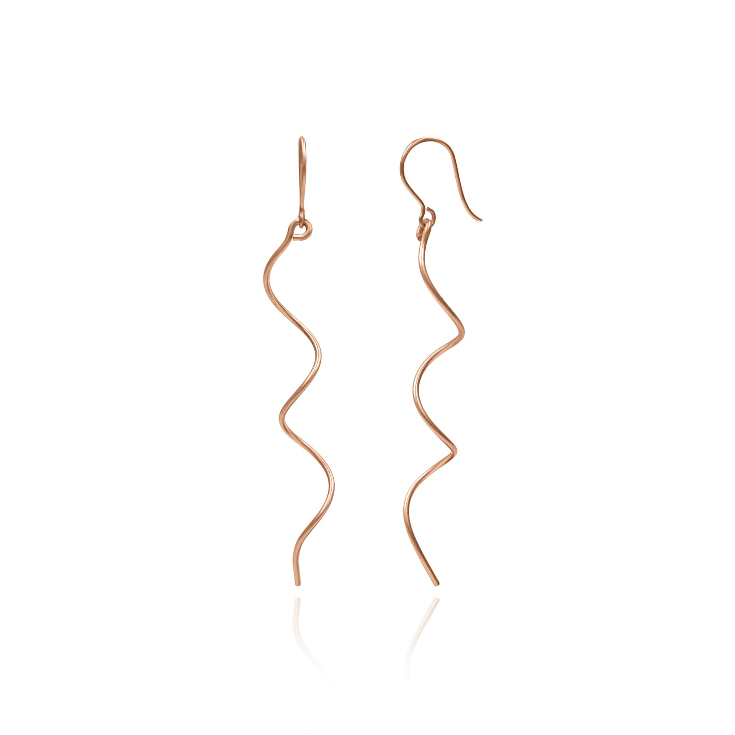 Crawling Snake Hook Earrings