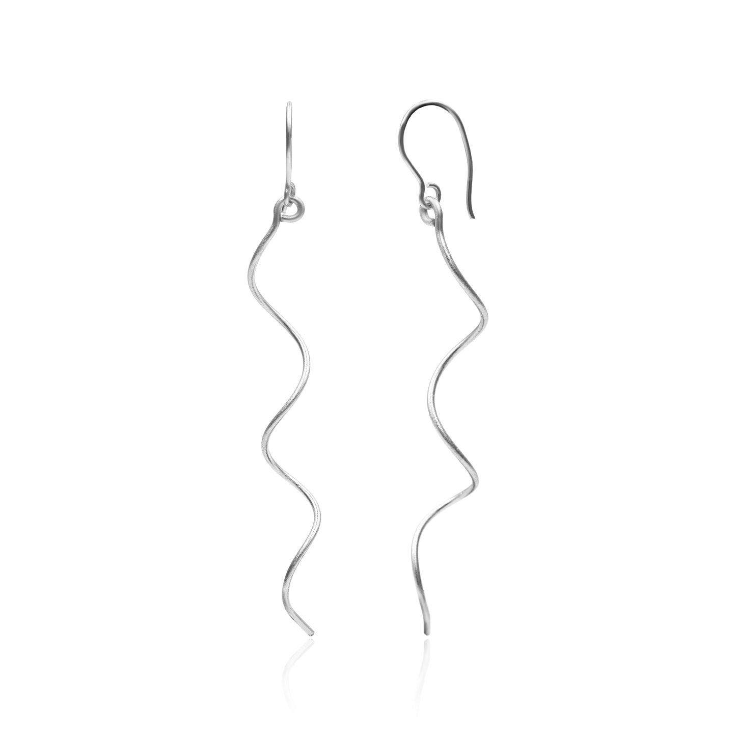 Crawling Snake Hook Earrings