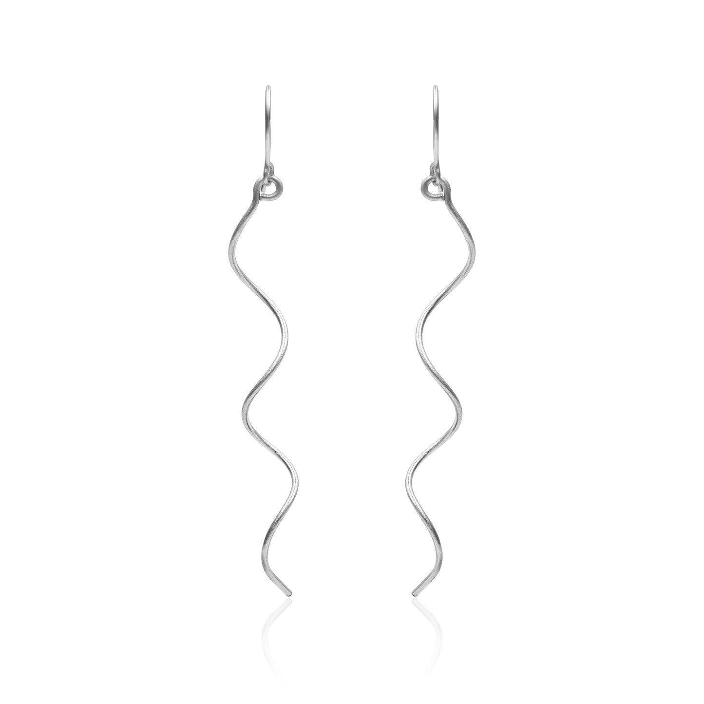 Crawling Snake Hook Earrings