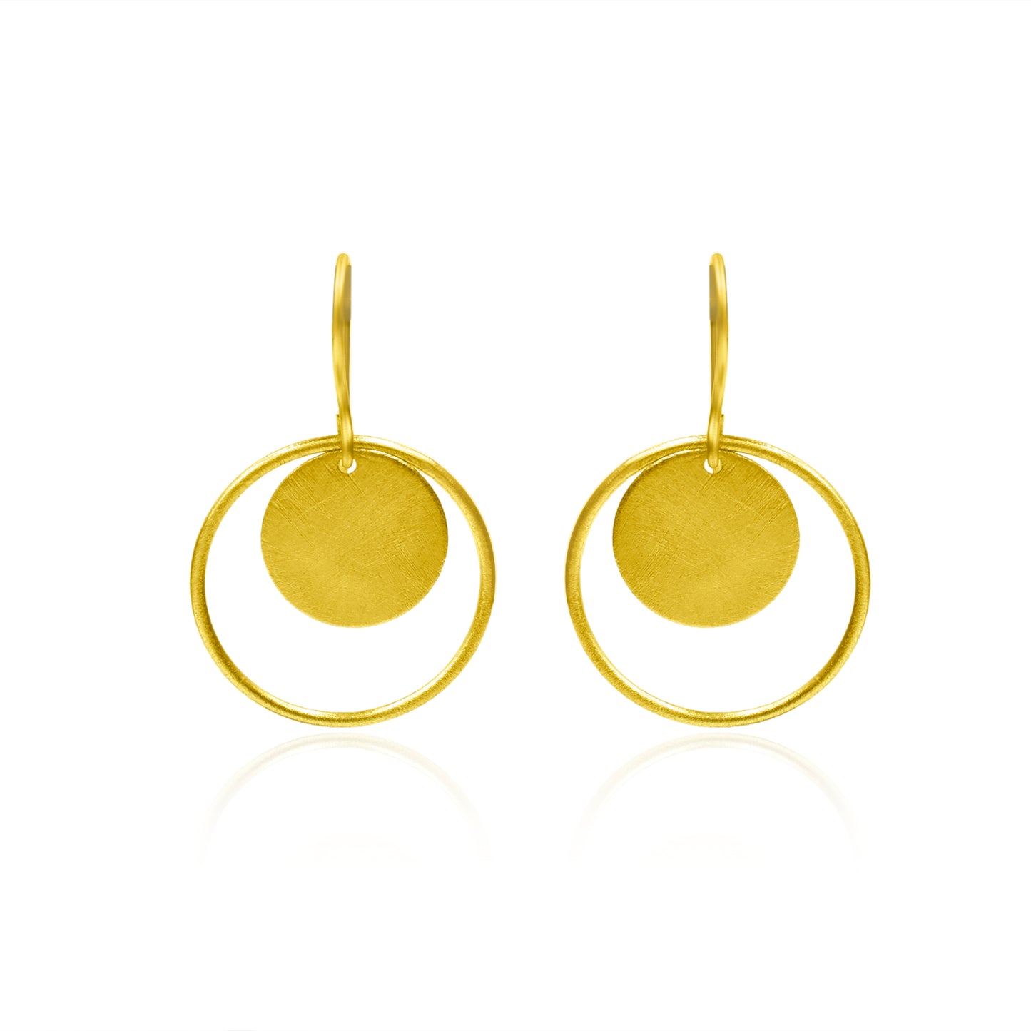 Glam In The Ring Hook Earrings