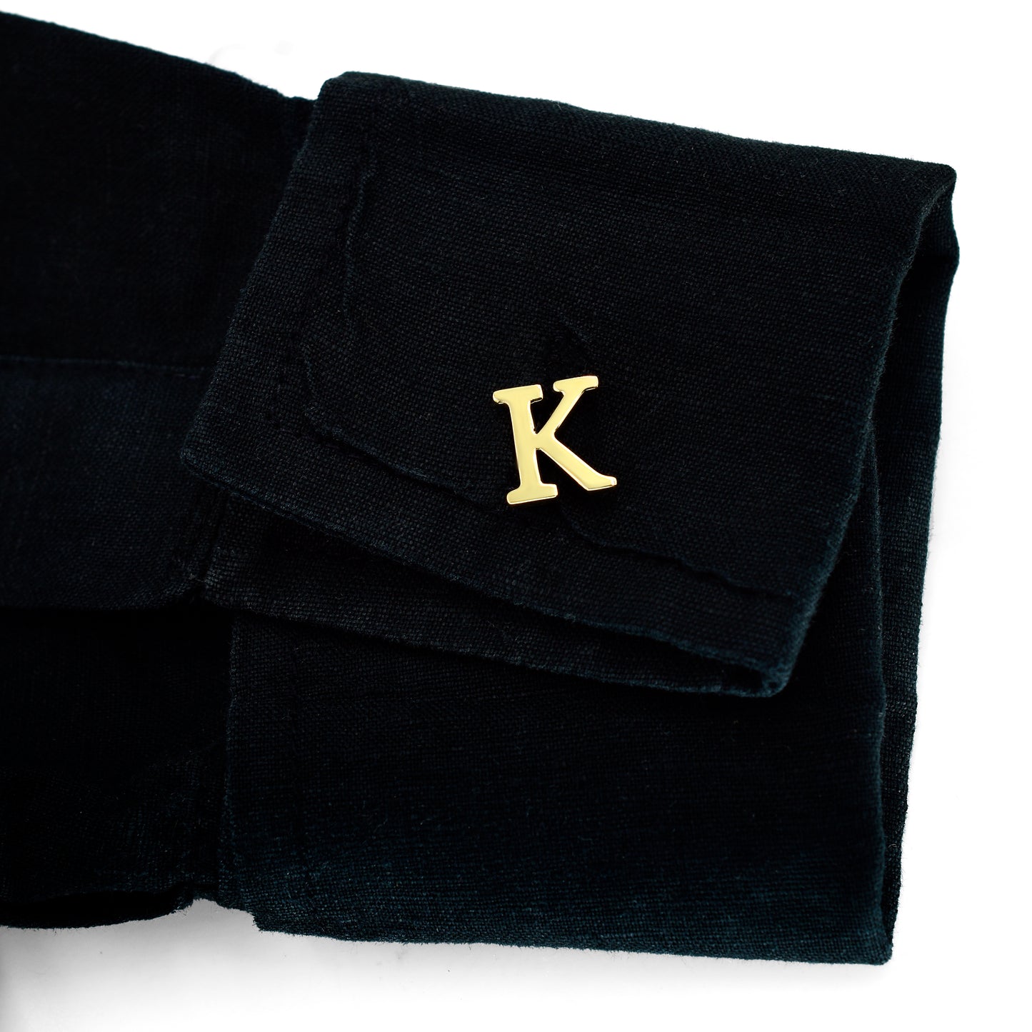 Letter K Initial Cufflinks