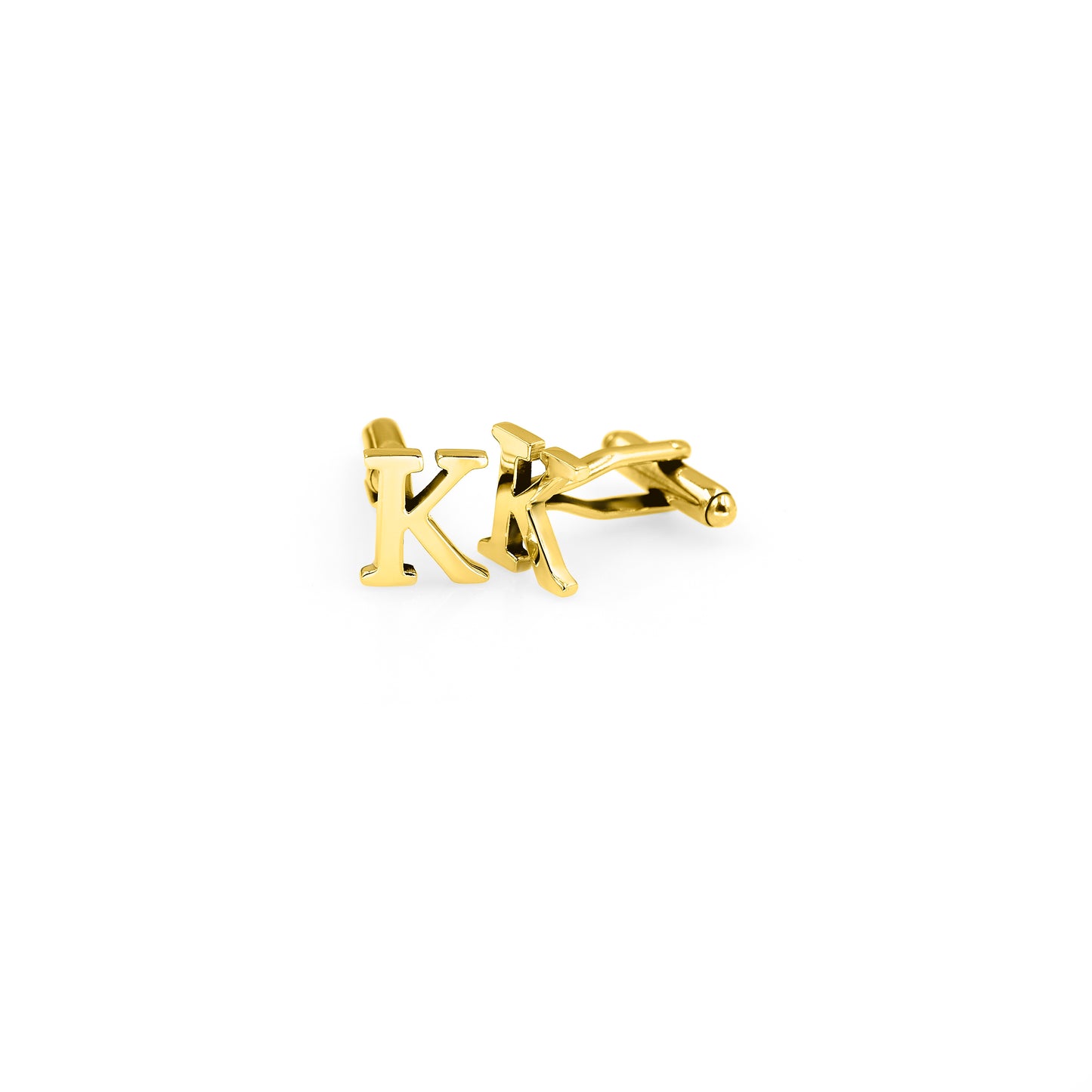 Letter K Initial Cufflinks