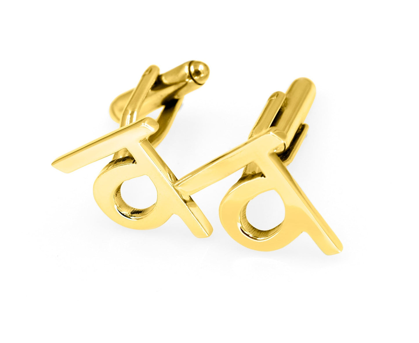 व Initial Cufflinks