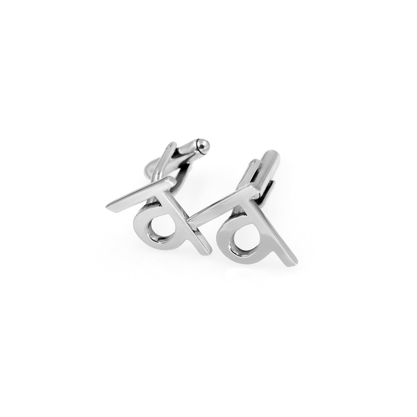 व Initial Cufflinks