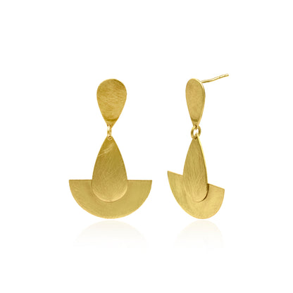 Going To The Moon Stud Earrings