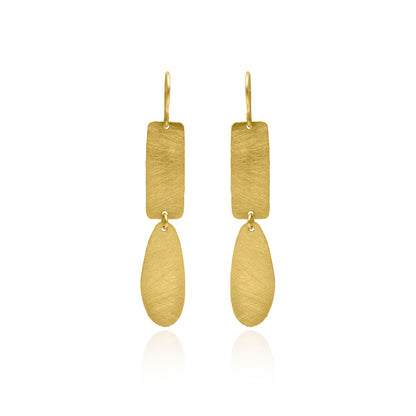 Blushing Drama Hook Earrings