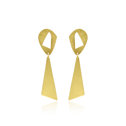 Reflection Of Shapes Stud Earrings