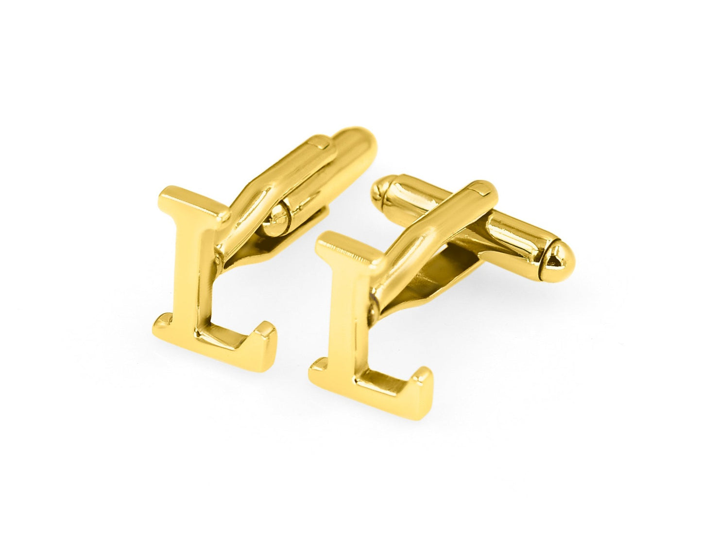 Letter L Initial Cufflinks