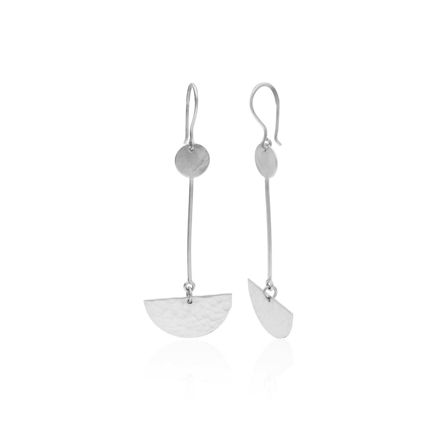 String Of Circle Hook Earrings