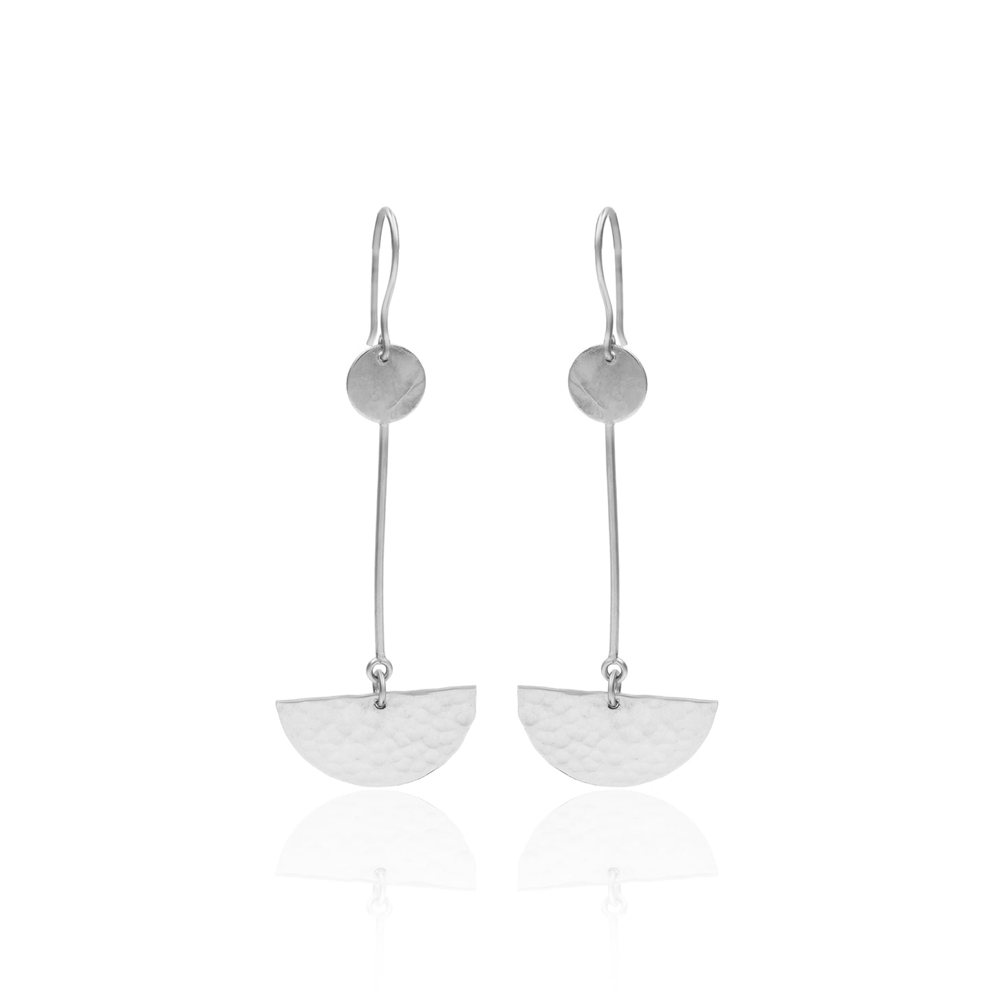 String Of Circle Hook Earrings