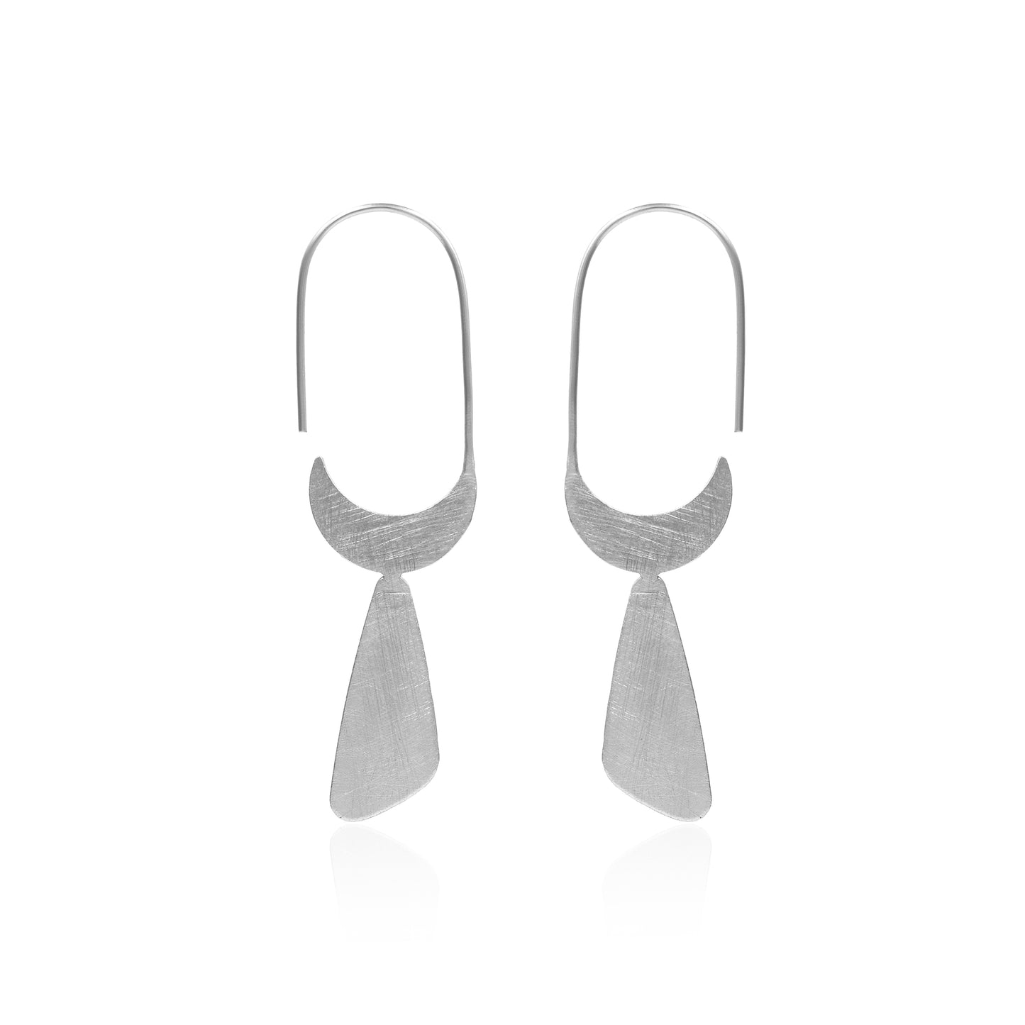 Moon In the Sky Hoop Earrings